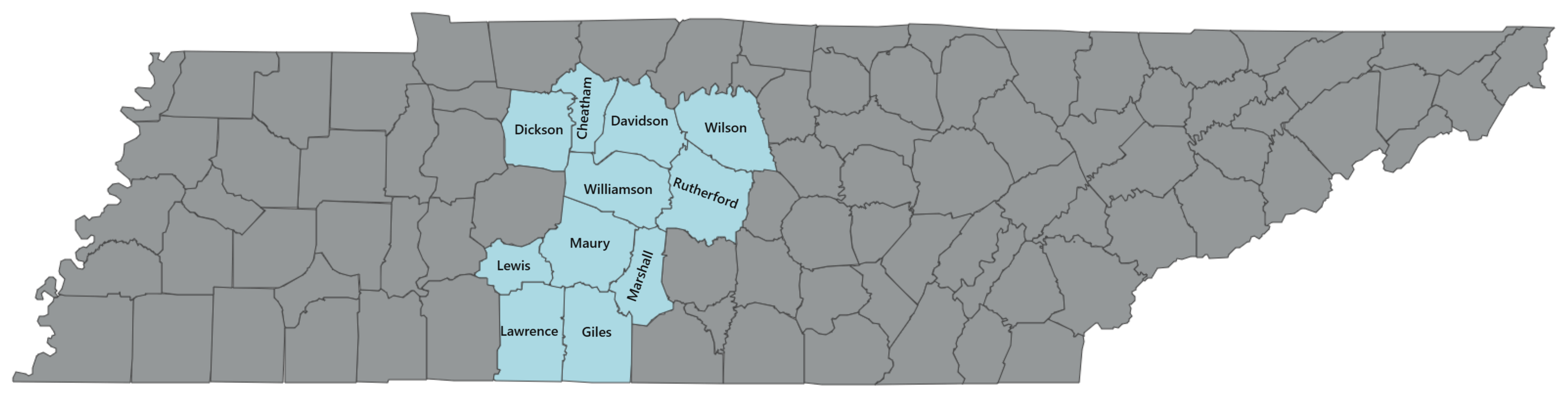 Outright Septic Service Area Map